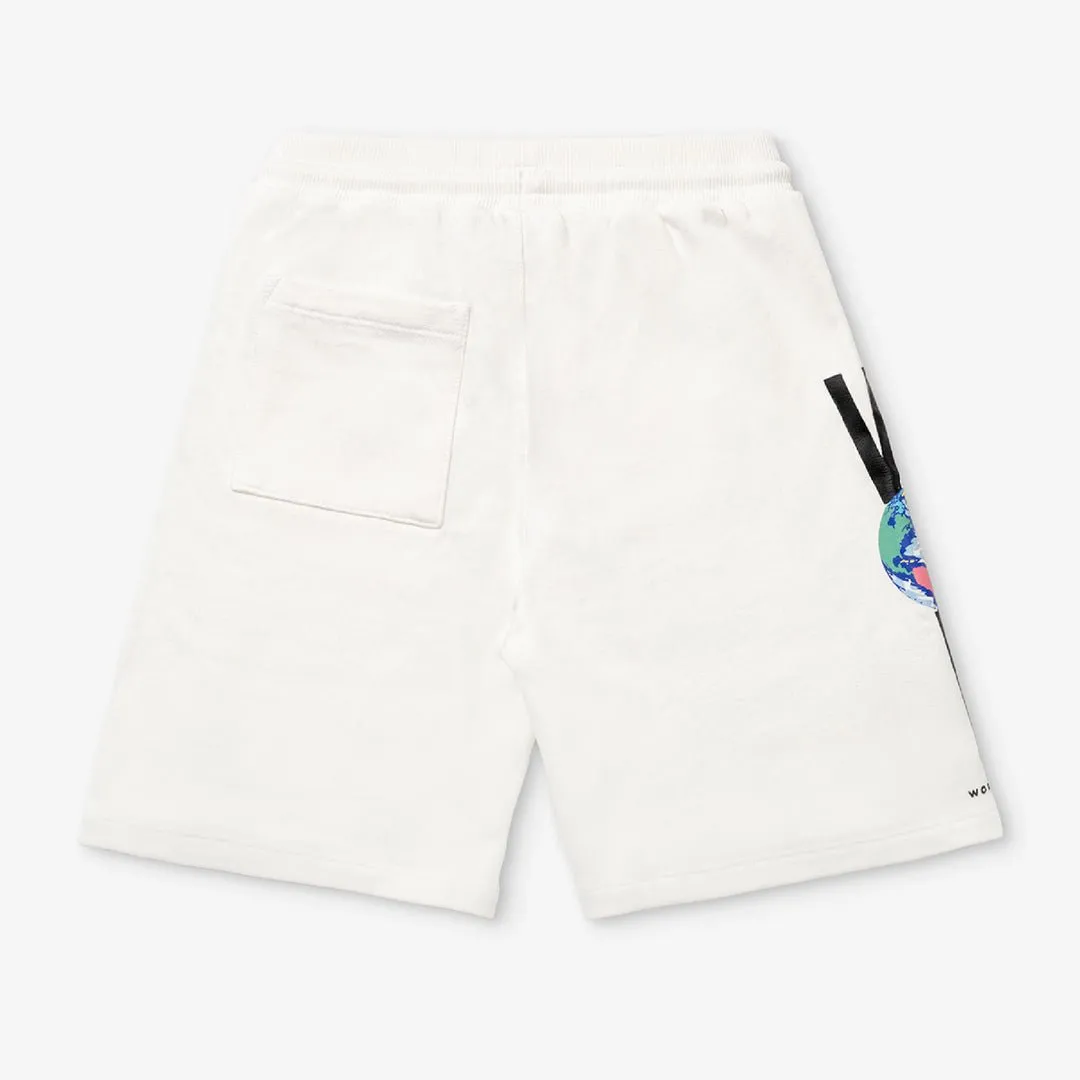 Long shorts for children in organic cotton