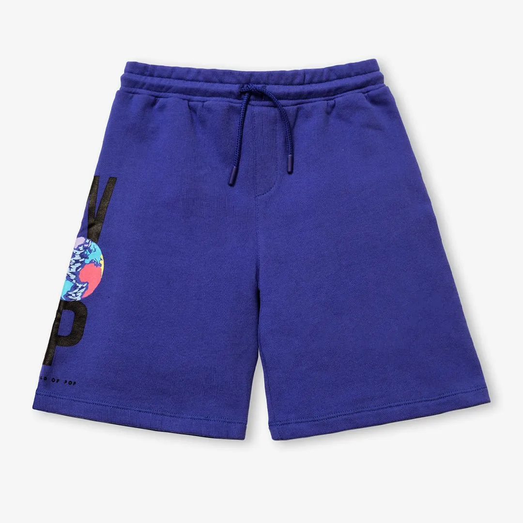 Long shorts for children in organic cotton