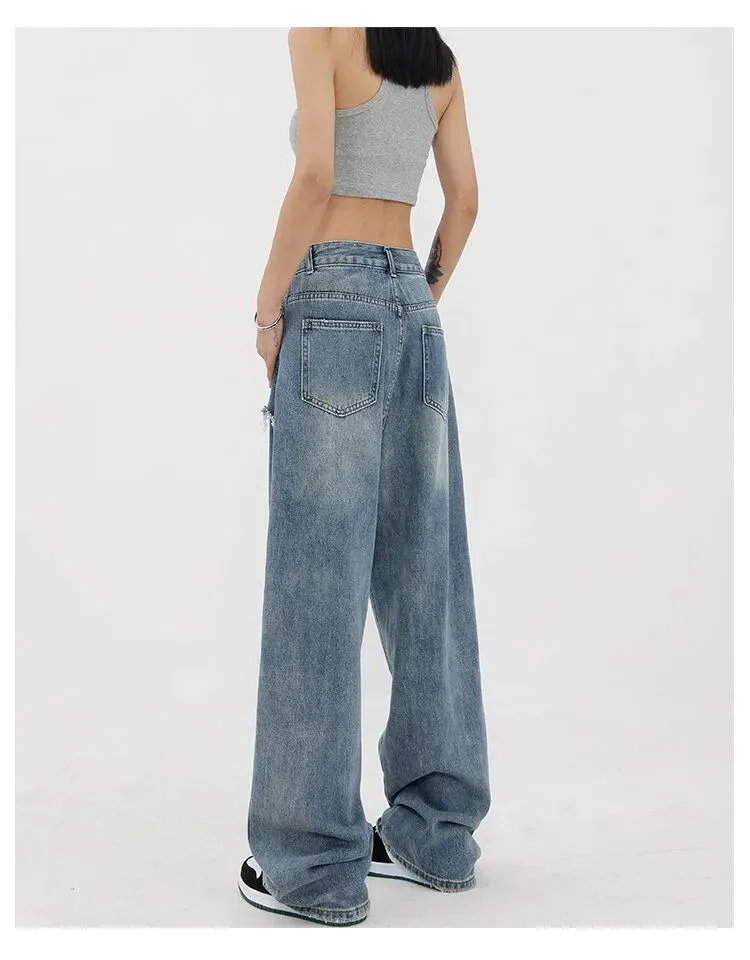 Loose Wide Leg Jeans