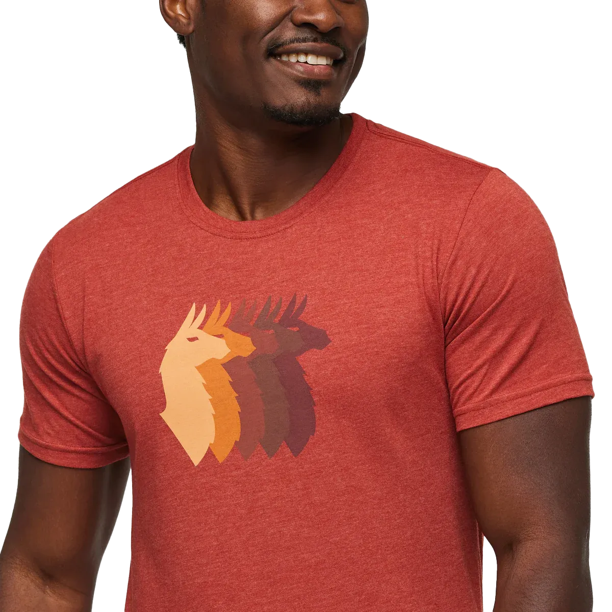 Men's Llama Sequence Organic T Shirt