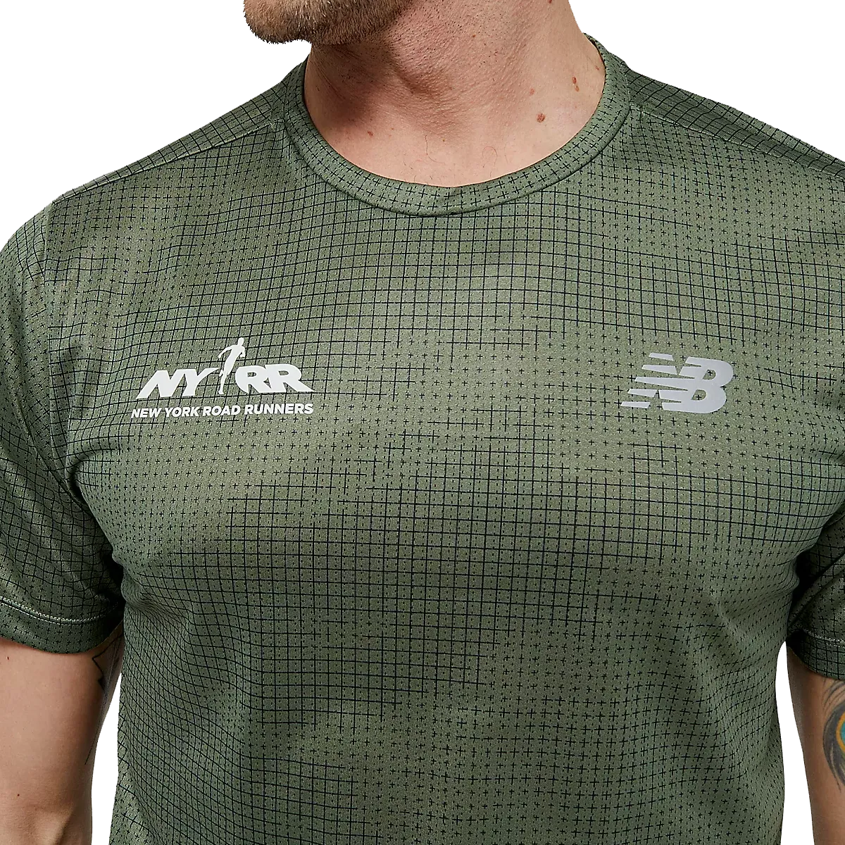 Men's Run For Life Printed Impact Run Short Sleeve