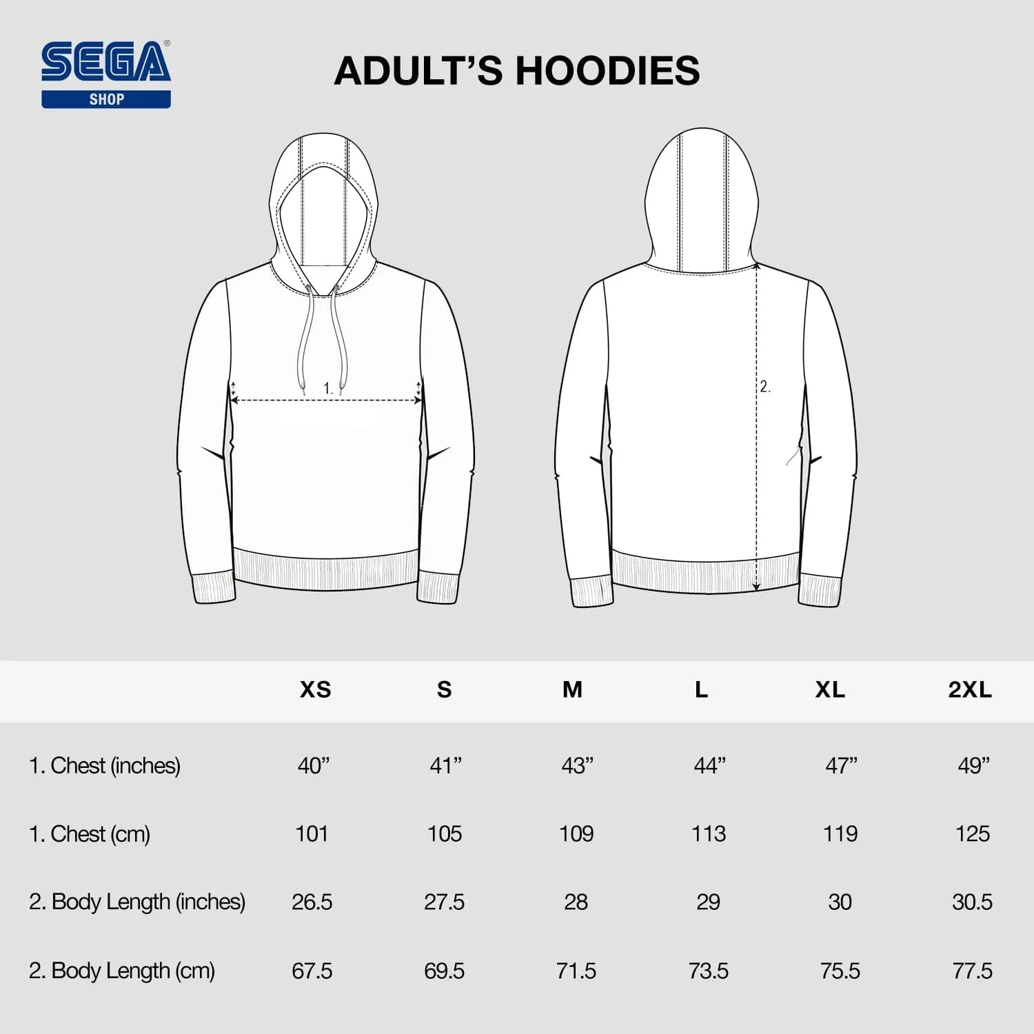 Official Sega Mega Drive 16-Bit Black Unisex Hoodie for Gaming Enthusiasts