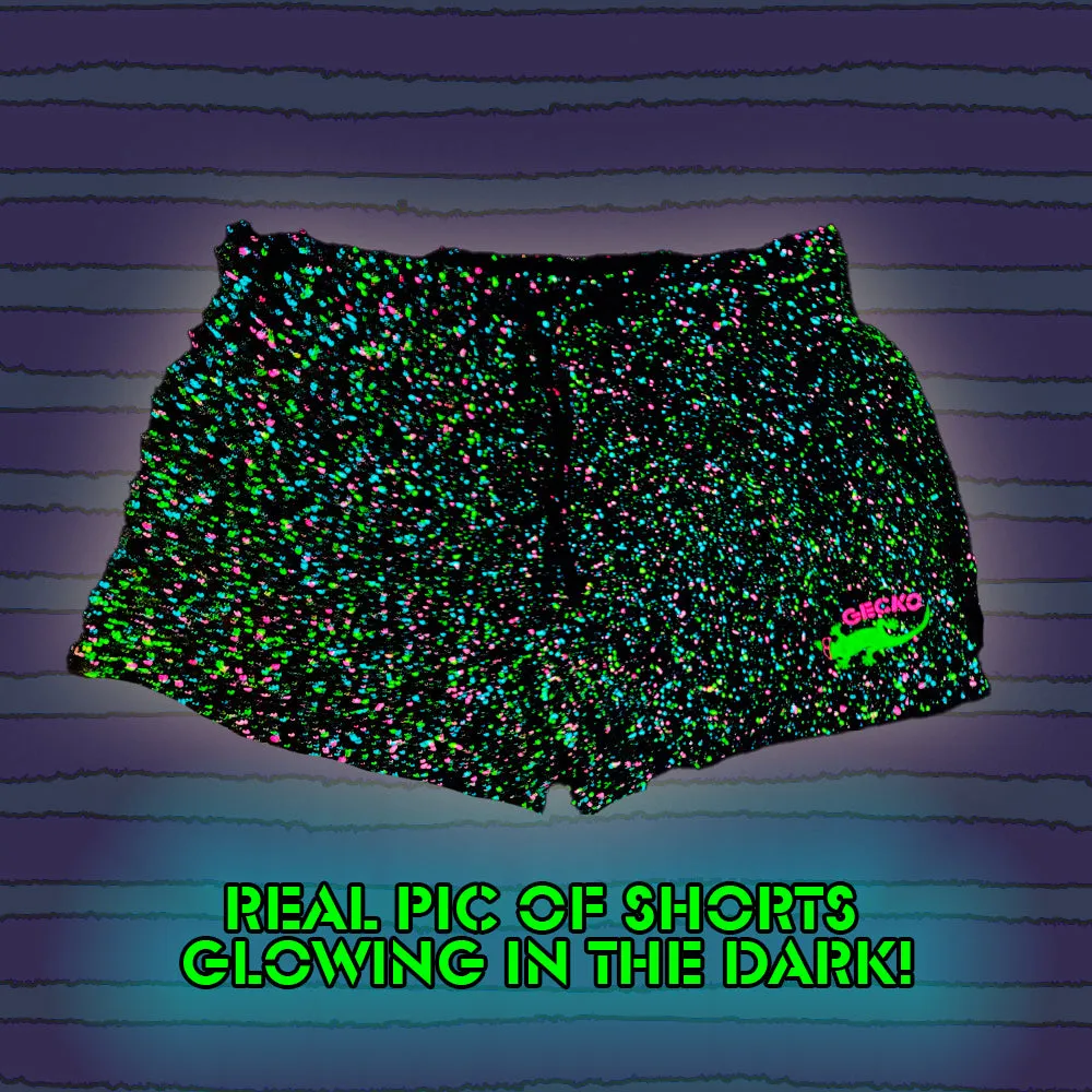 Peaches & Cream GITD SPLATTER Shorts