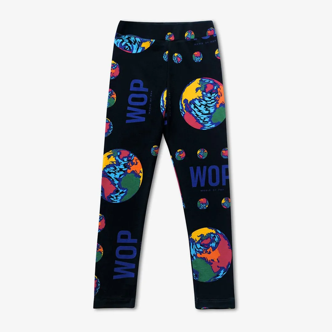 Printed Jegging for eco-friendly children