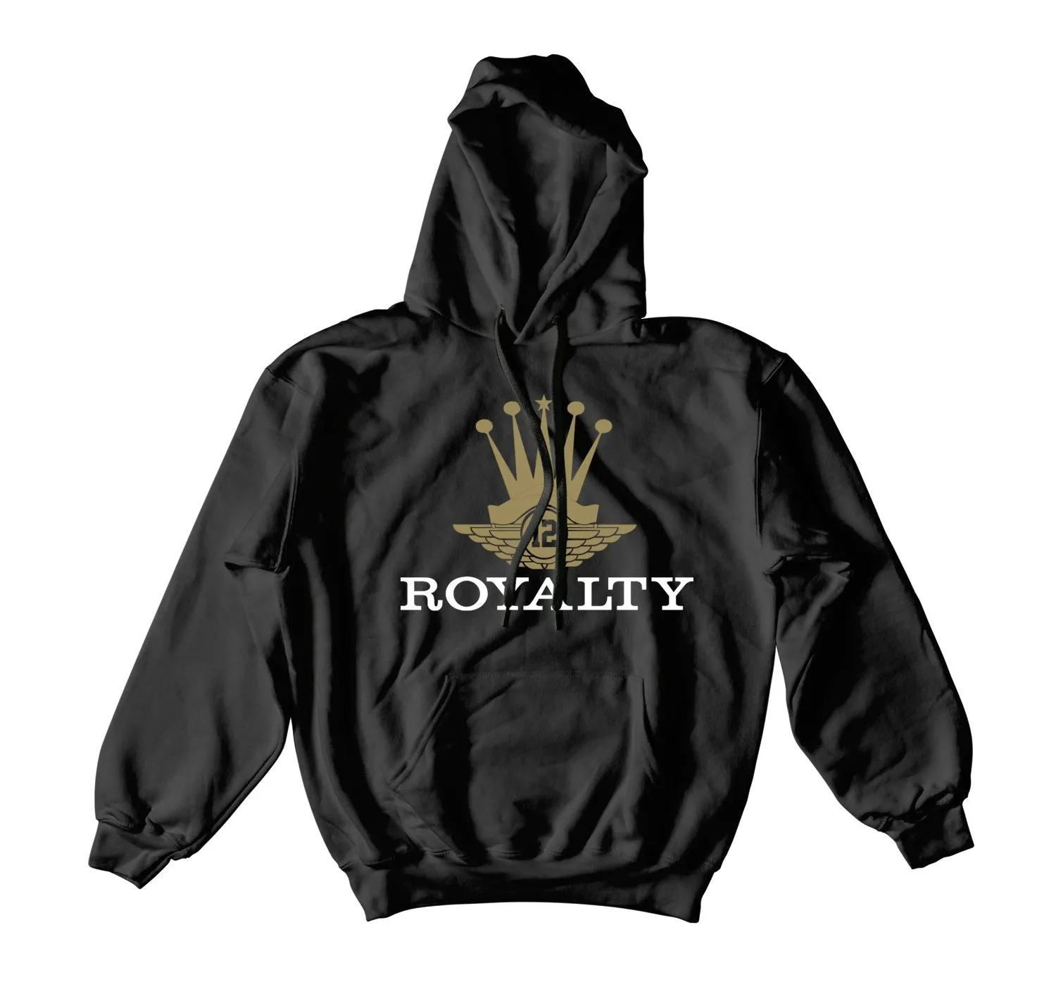 Retro 12 Royalty Hoody - Finesse - Black