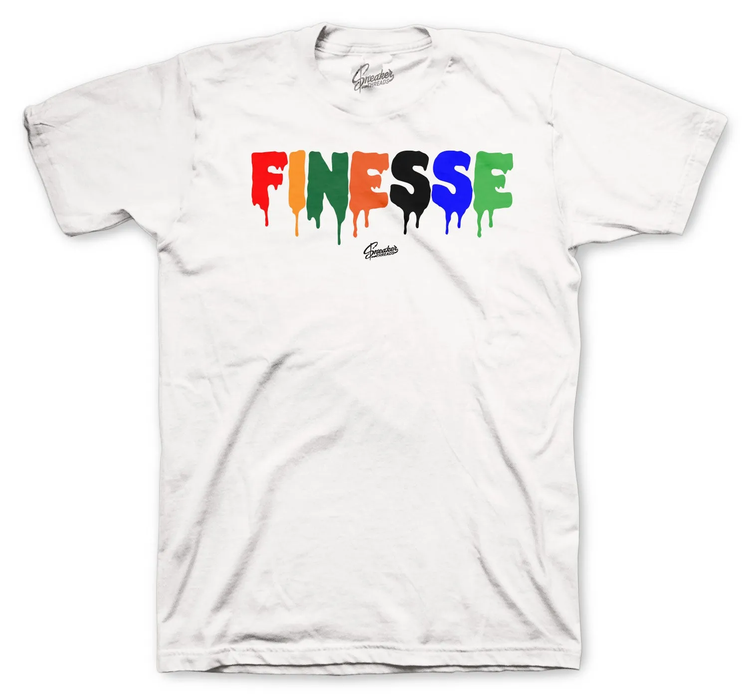 Retro 2 Multi Shirt - Finesse - White