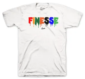 Retro 2 Multi Shirt - Finesse - White