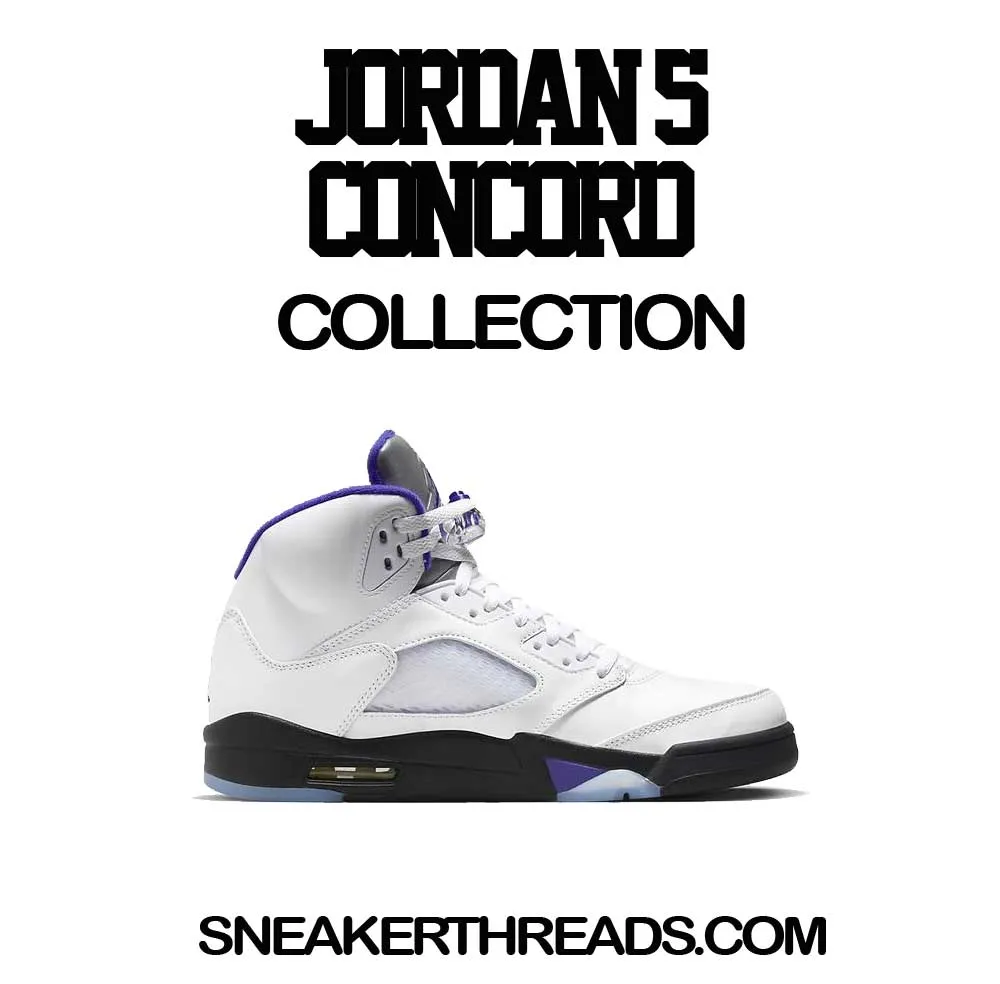 Retro 5 Concord Shirt - Clean Pair - Black