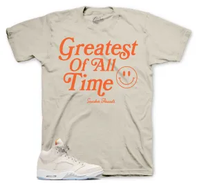 Retro 5 Craft Shirt - Goat- Sand