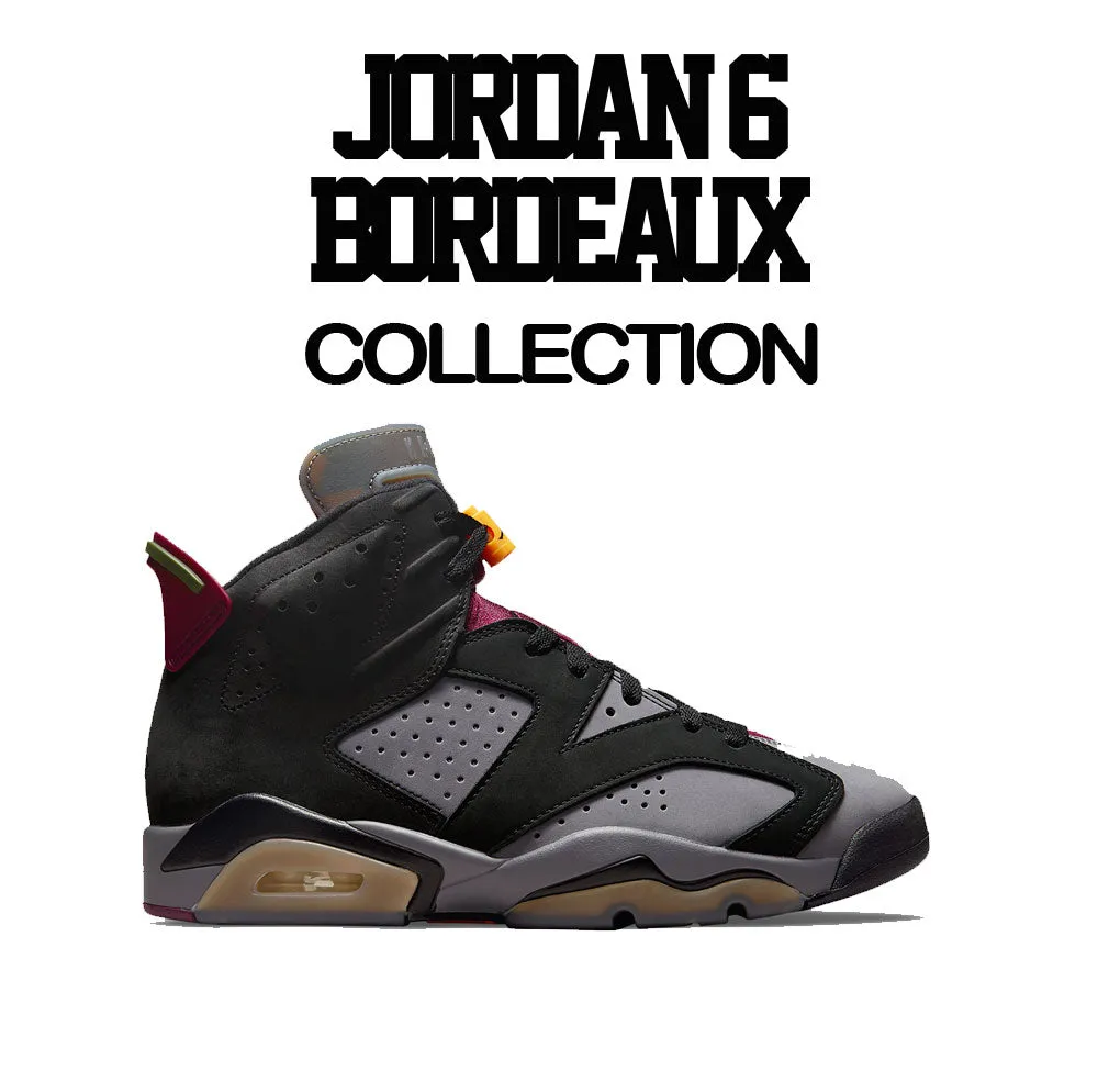 Retro 6 Bordeaux Shirt - Greatness - Black