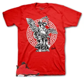 Retro 6 Toro Bravo Shirt - ST Michael - Red