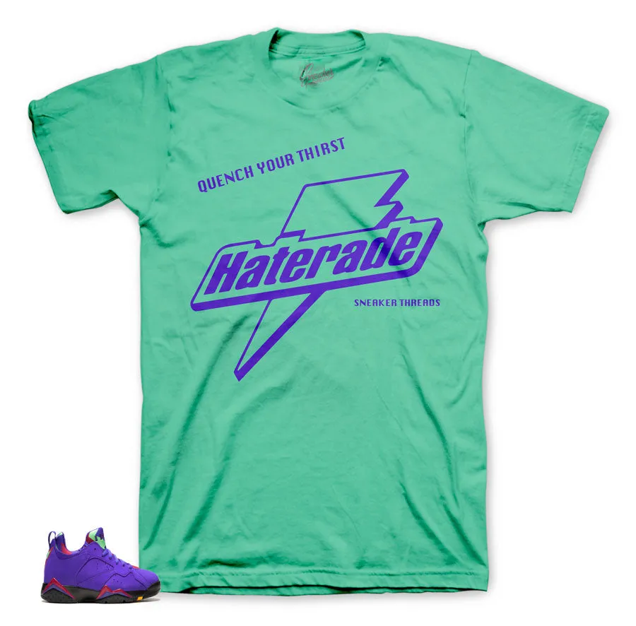 Retro 7 Low Concord Shirt - Haterade - Green