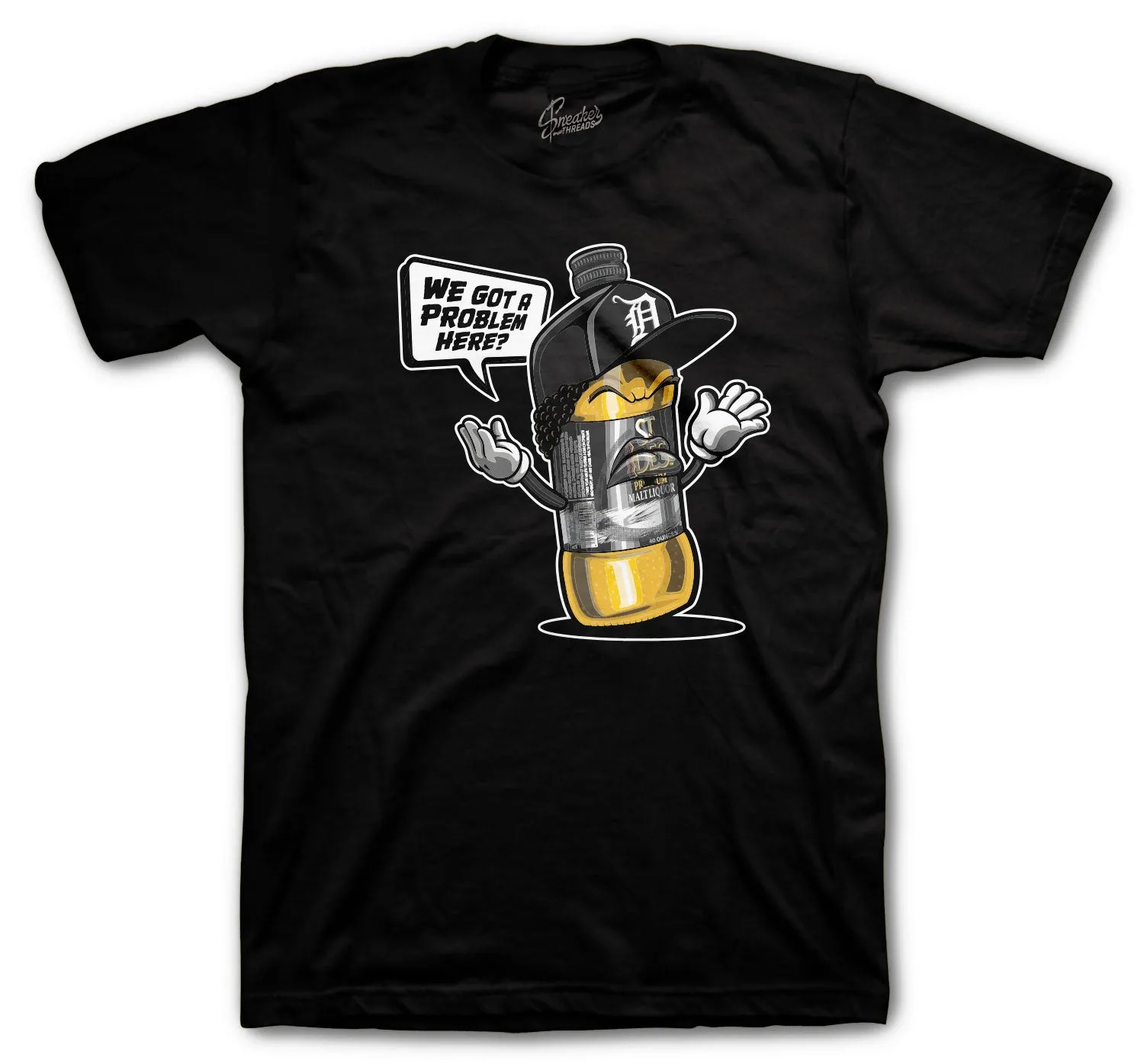 Retro 9 University Gold Shirt - Got a Problem - Black