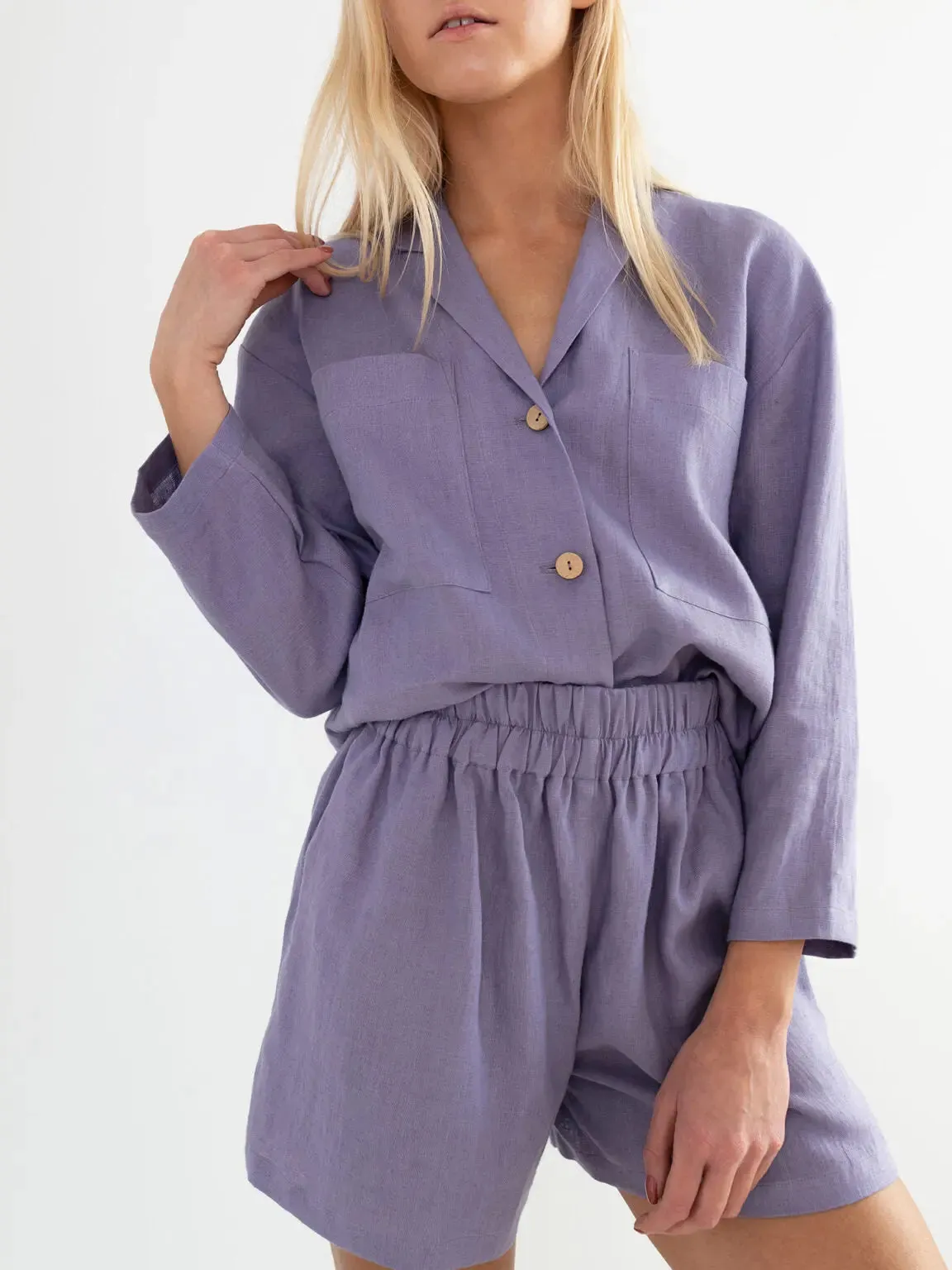 Rosemary Linen Shirt by Love And Confuse