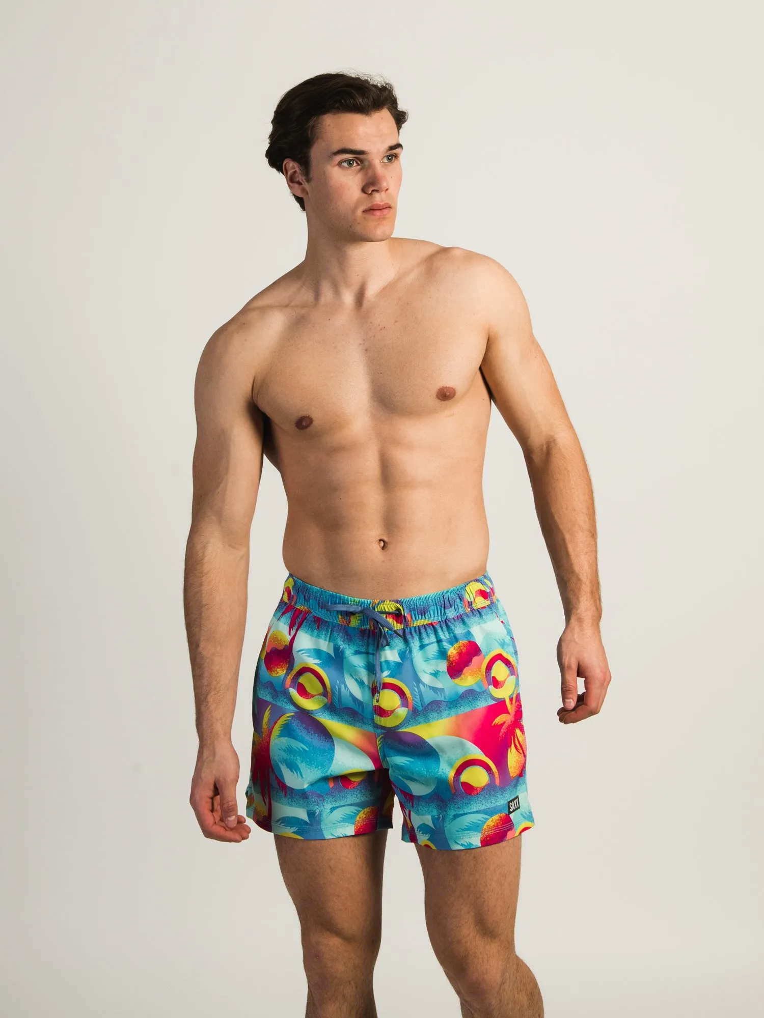 SAXX OH BUOY 2IN1 5 VOLLEY SHORTS - RETRO