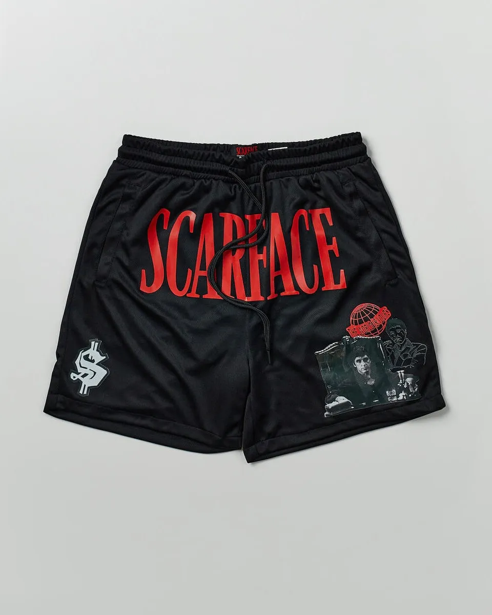 Scarface Mesh Shorts