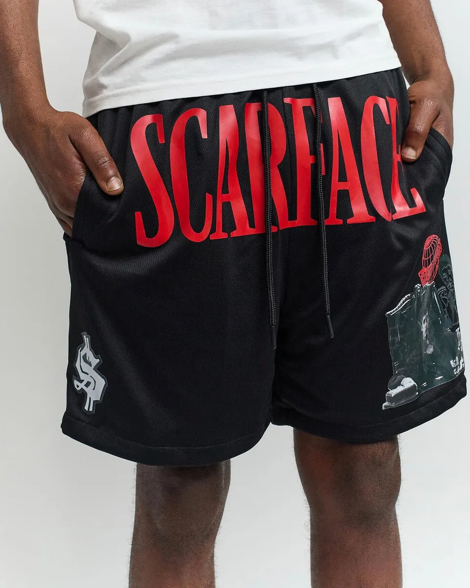 Scarface Mesh Shorts