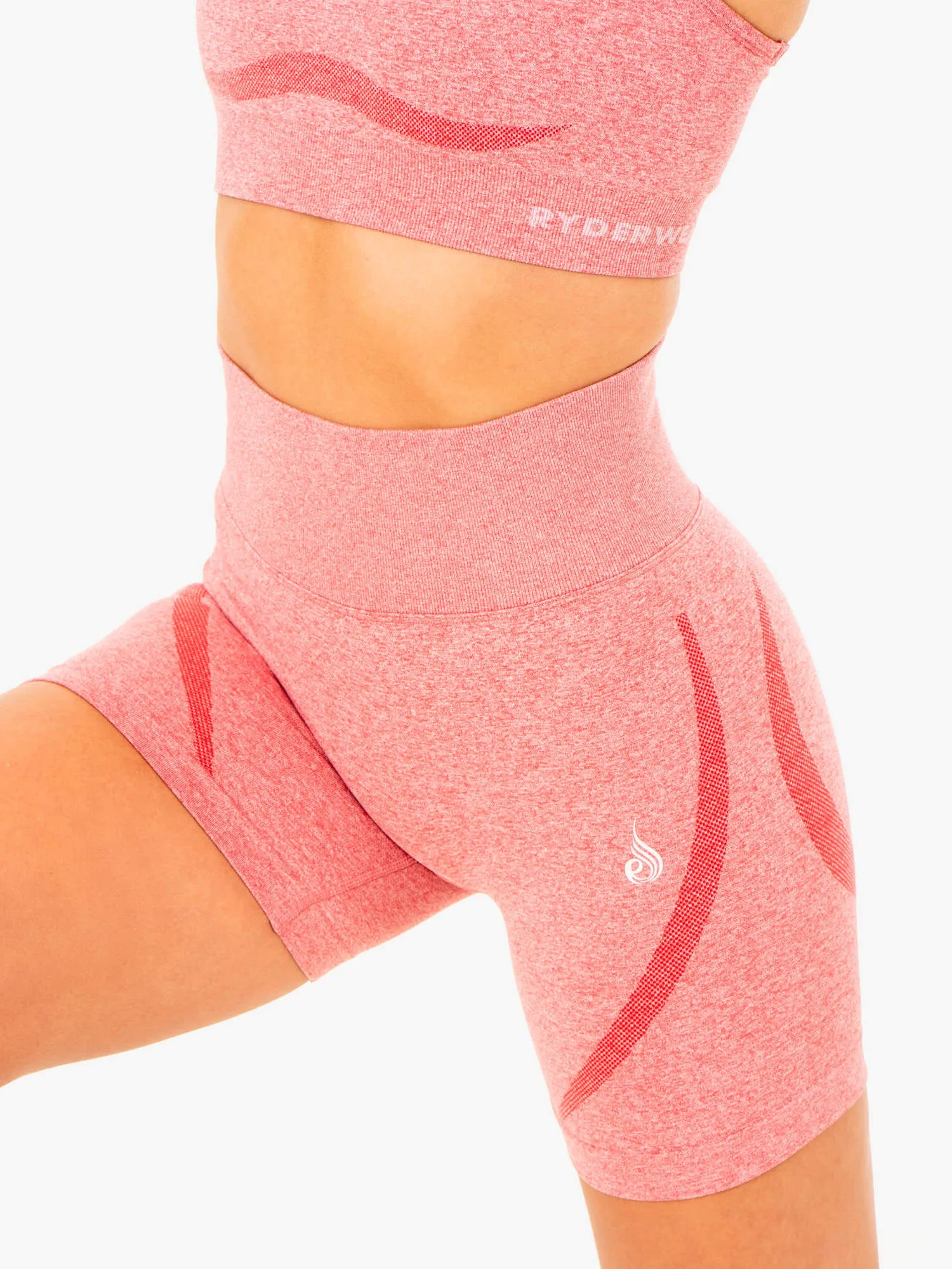 Sculpt Seamless Shorts - Pink Marl