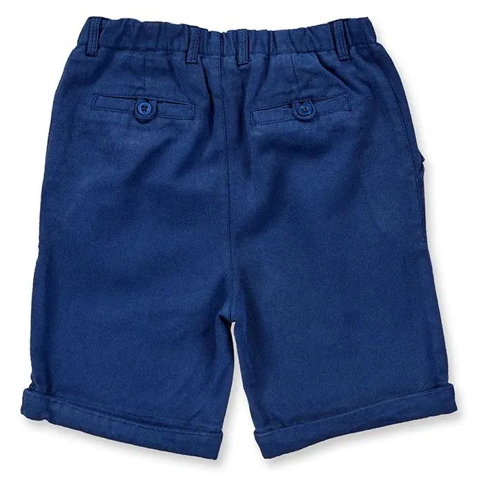 Sense Organics Navy Ulli Twill Shorts