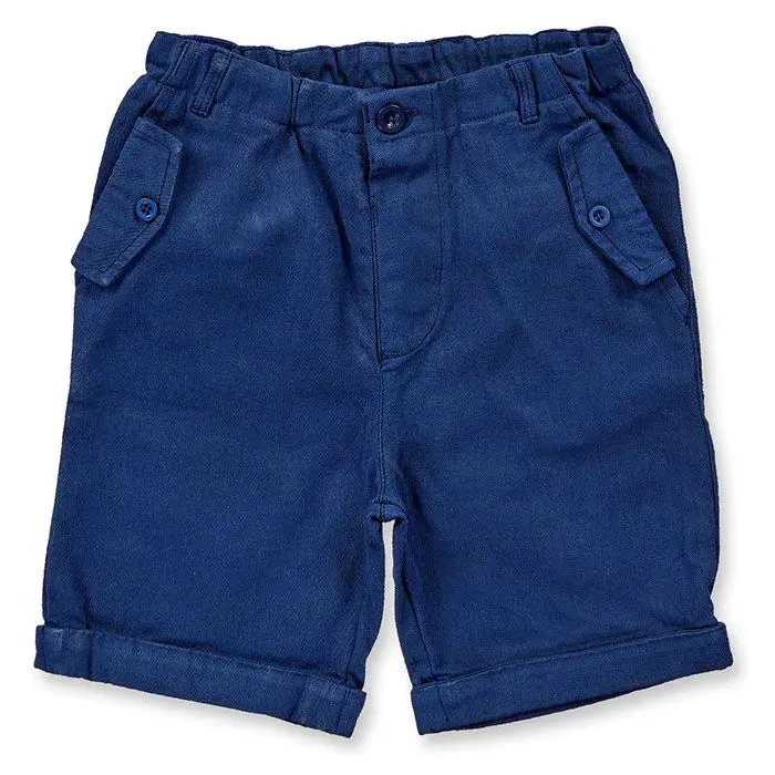 Sense Organics Navy Ulli Twill Shorts