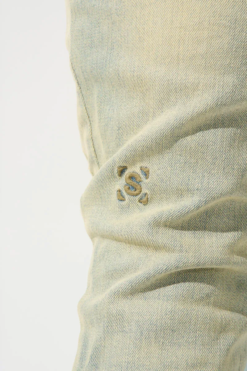 SERENEDE Limestone Jeans (EARTH YELLOW)