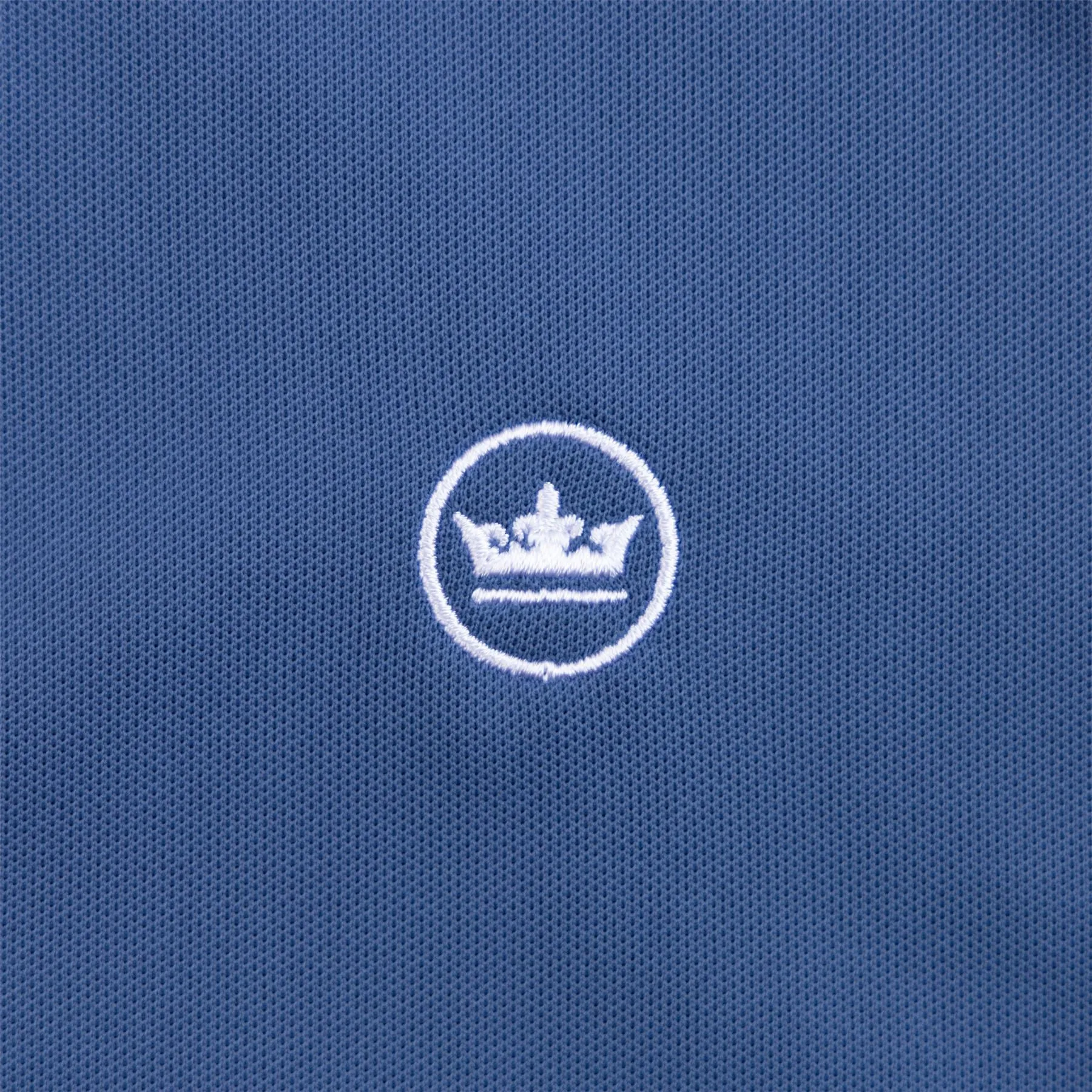 Soul Tailored Fit Performance Mesh Polo Blue Pearl - SS24