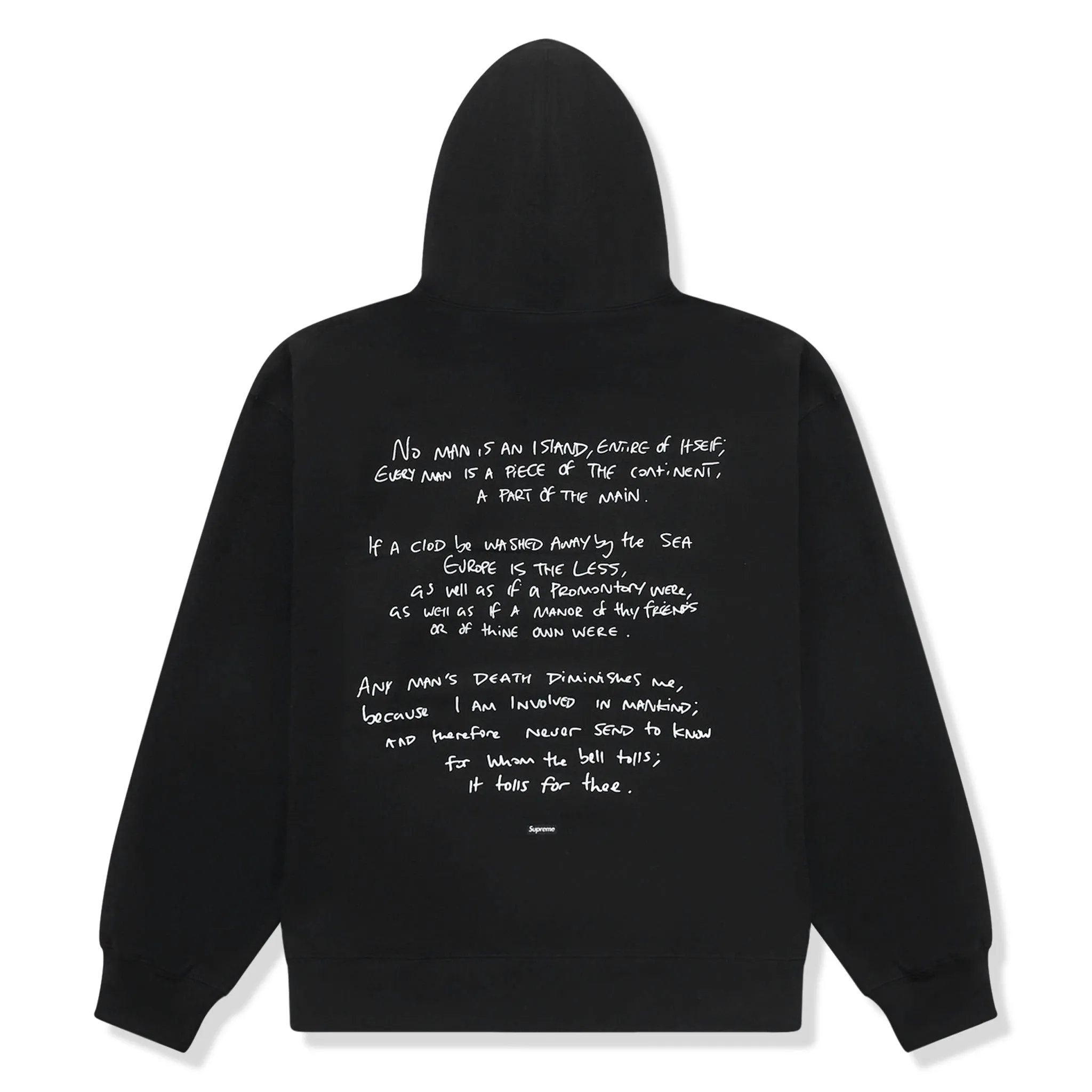 Supreme x Corteiz Rule The World Black Hoodie