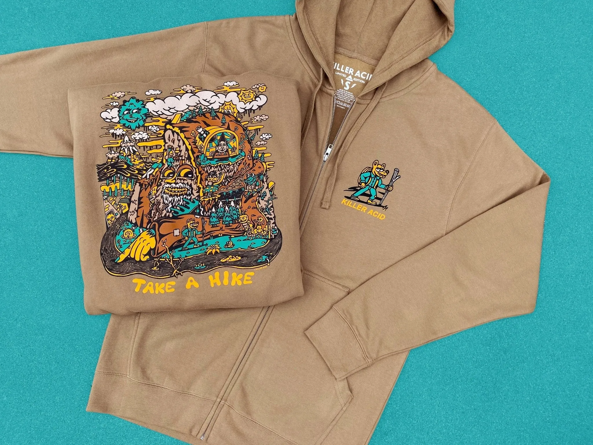 Take a Hike Zip Up Hoodie