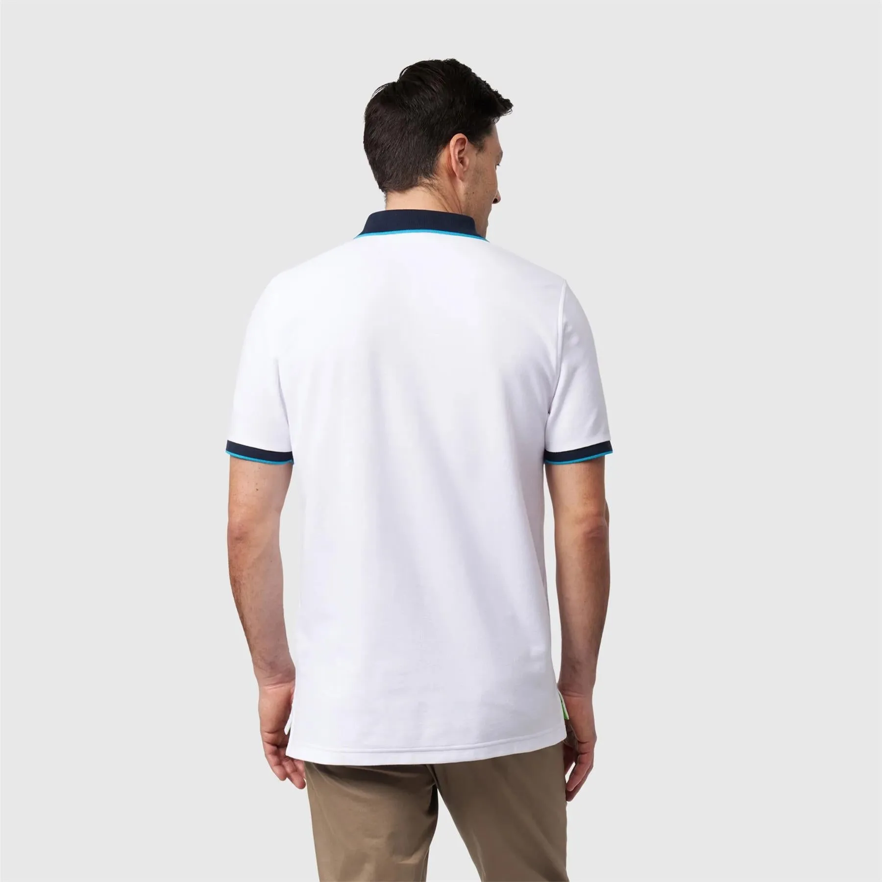 Troy Pique Polo White - SS24