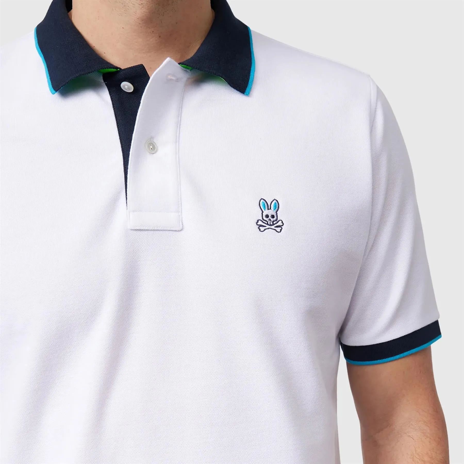 Troy Pique Polo White - SS24