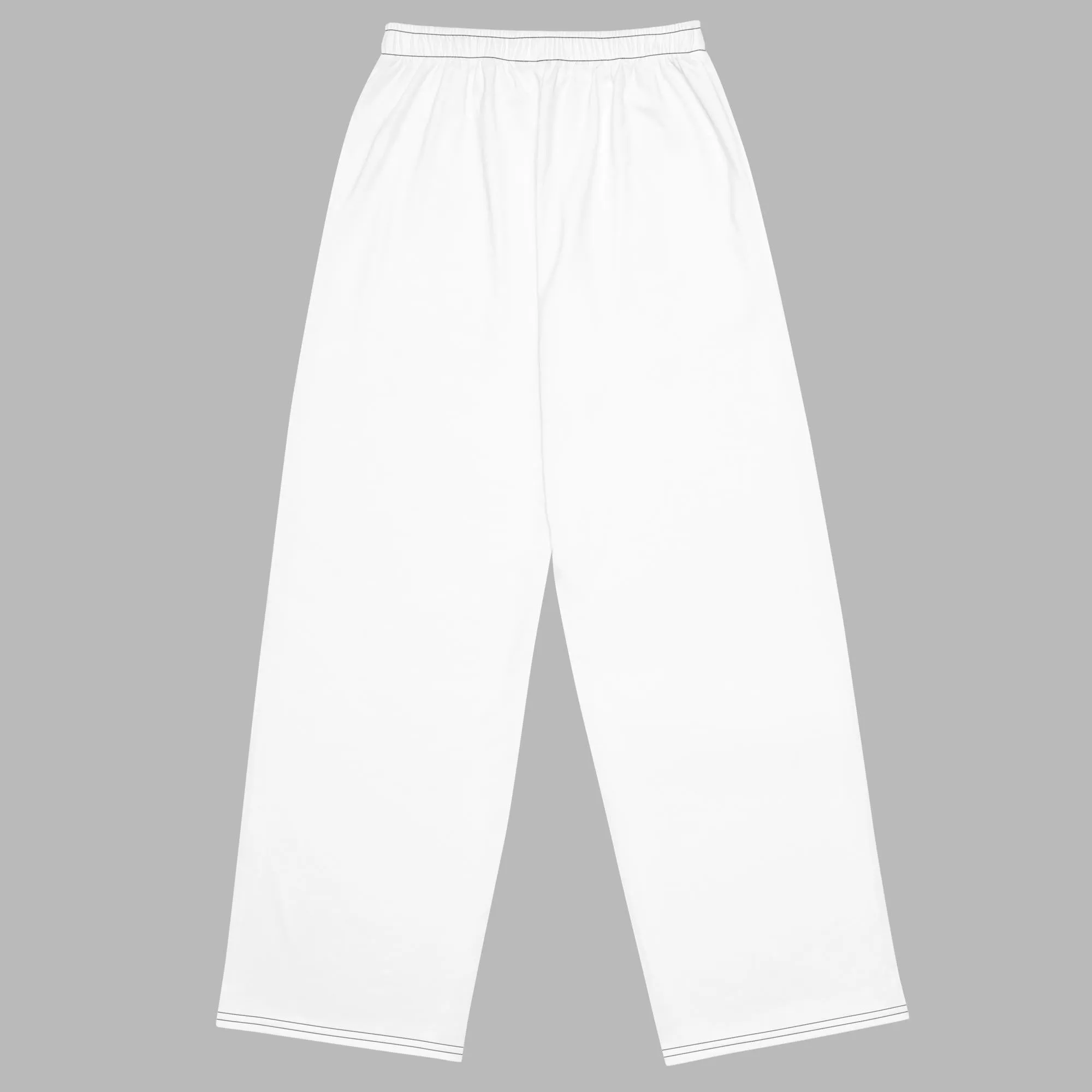 Unisex wide-leg pants - White