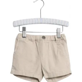 Vilfred Linen Shorts - Sand