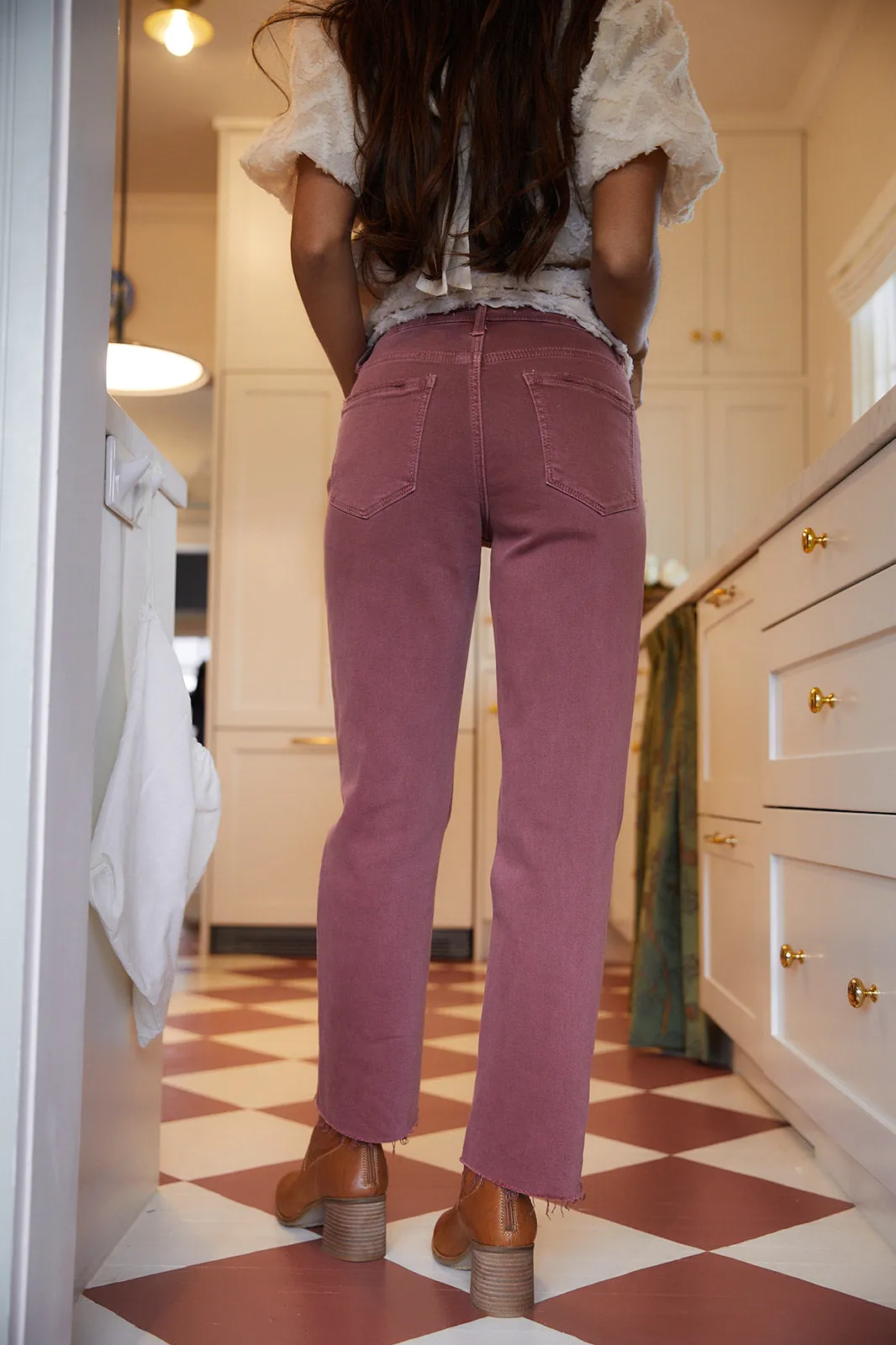 Wonder High Rise Straight Pants